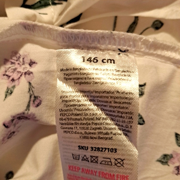 Pepco girls size 10 sleeveless floral top, new - Picture 5 of 6